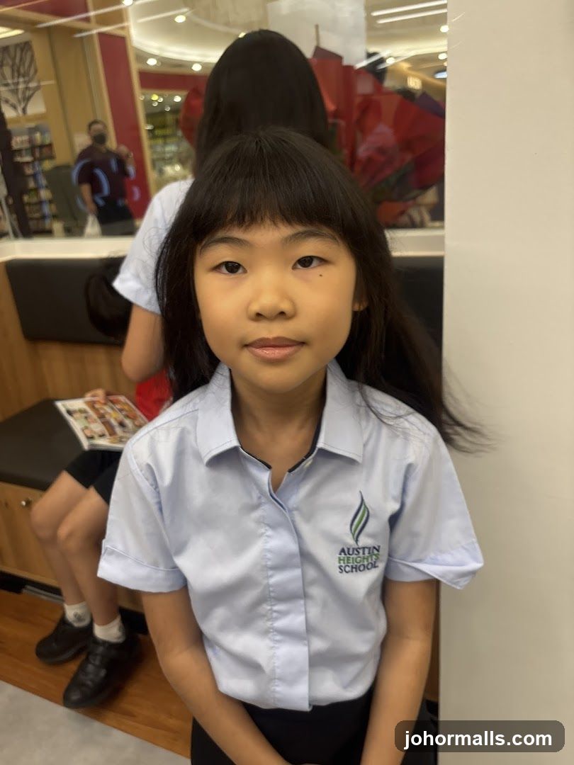 Girl in School Uniform