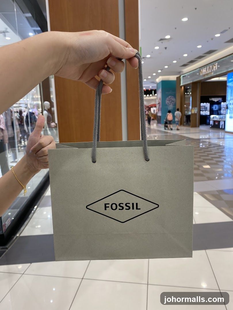 Fossil Shopping Bag