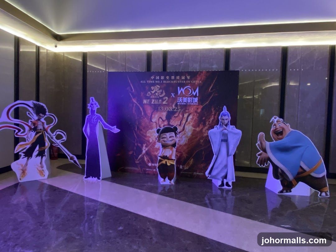 Nezha 2 Promotional Display