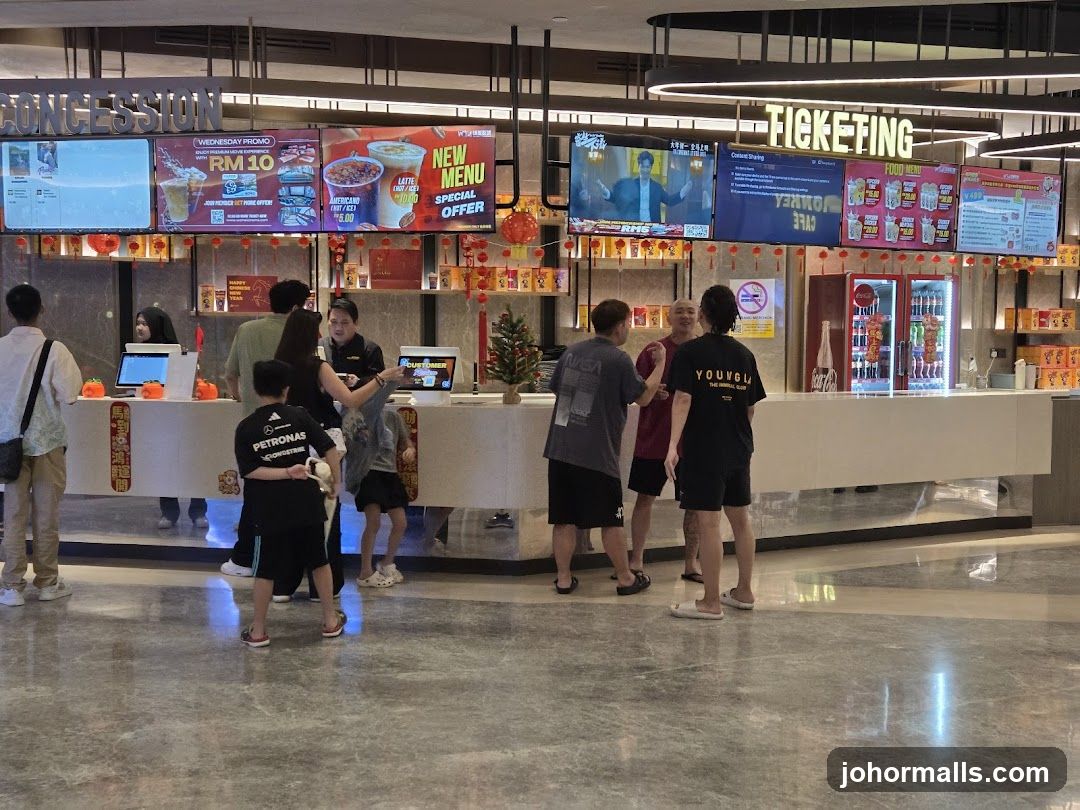 Cinema Concession and Ticketing Area