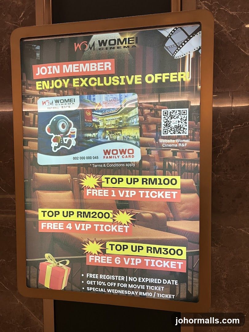 Womei Cinema Membership Offer