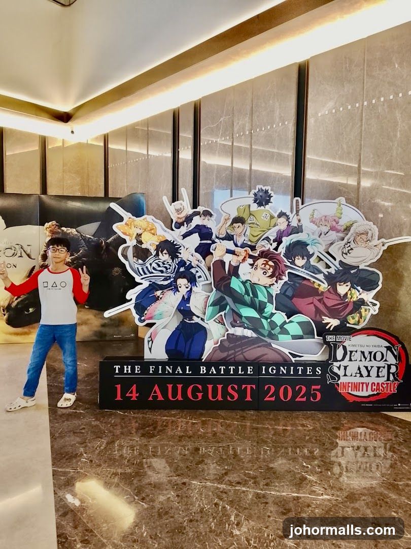 Demon Slayer promotional display