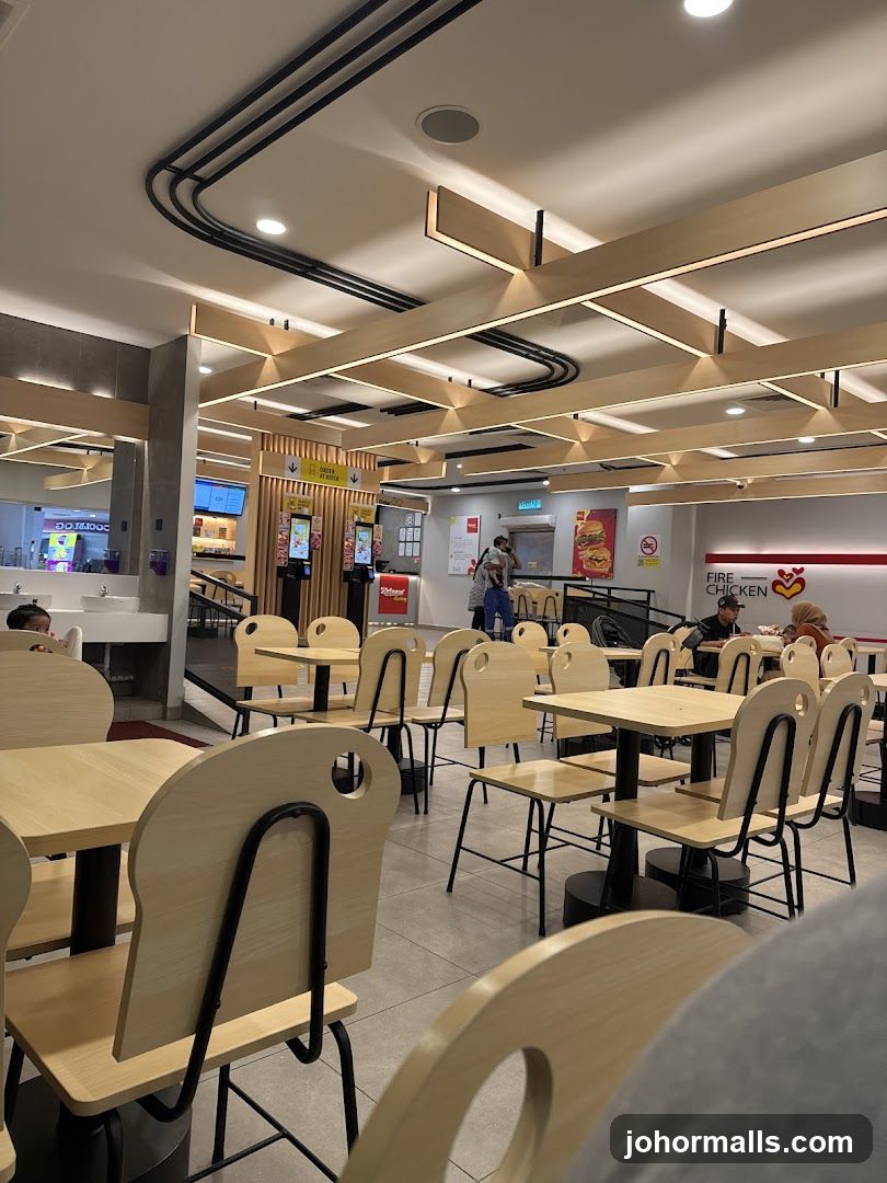 Fast Food Restaurant Interior