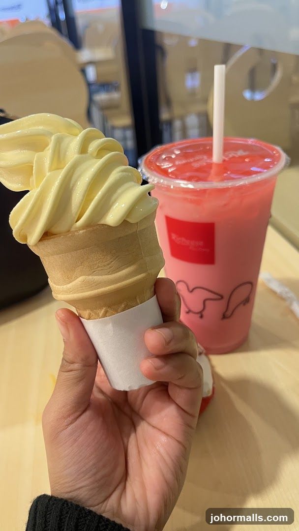 Ice Cream and Drink
