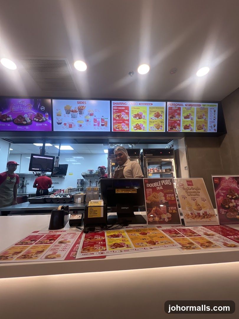 Fast Food Counter