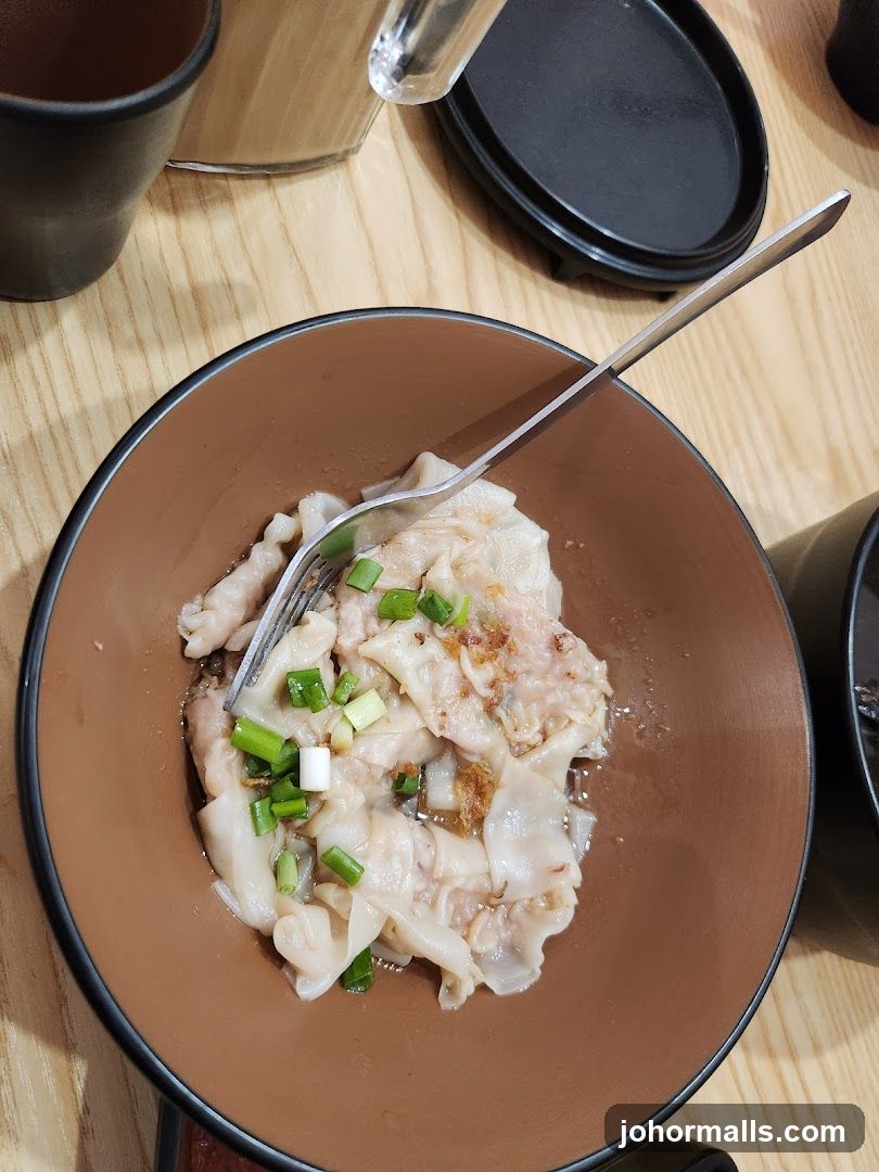 Dumplings with Green Onions