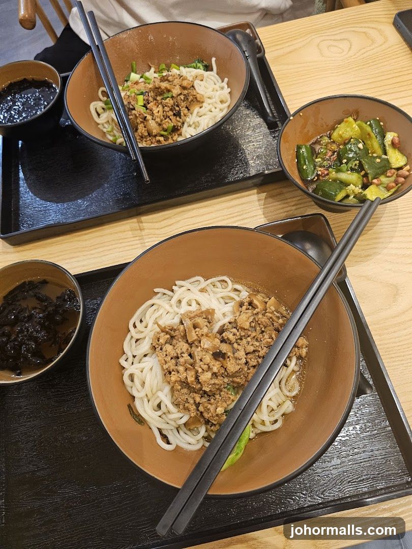 Noodles with Toppings