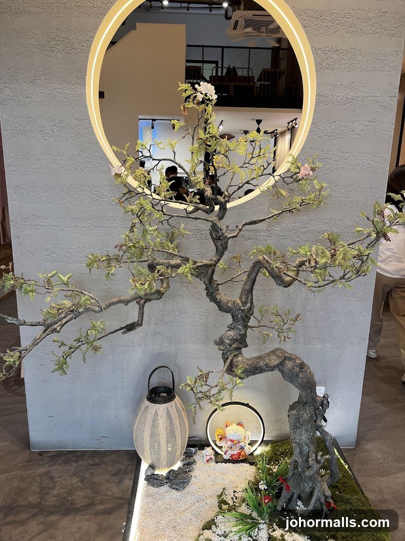 Decorative Bonsai Tree Display