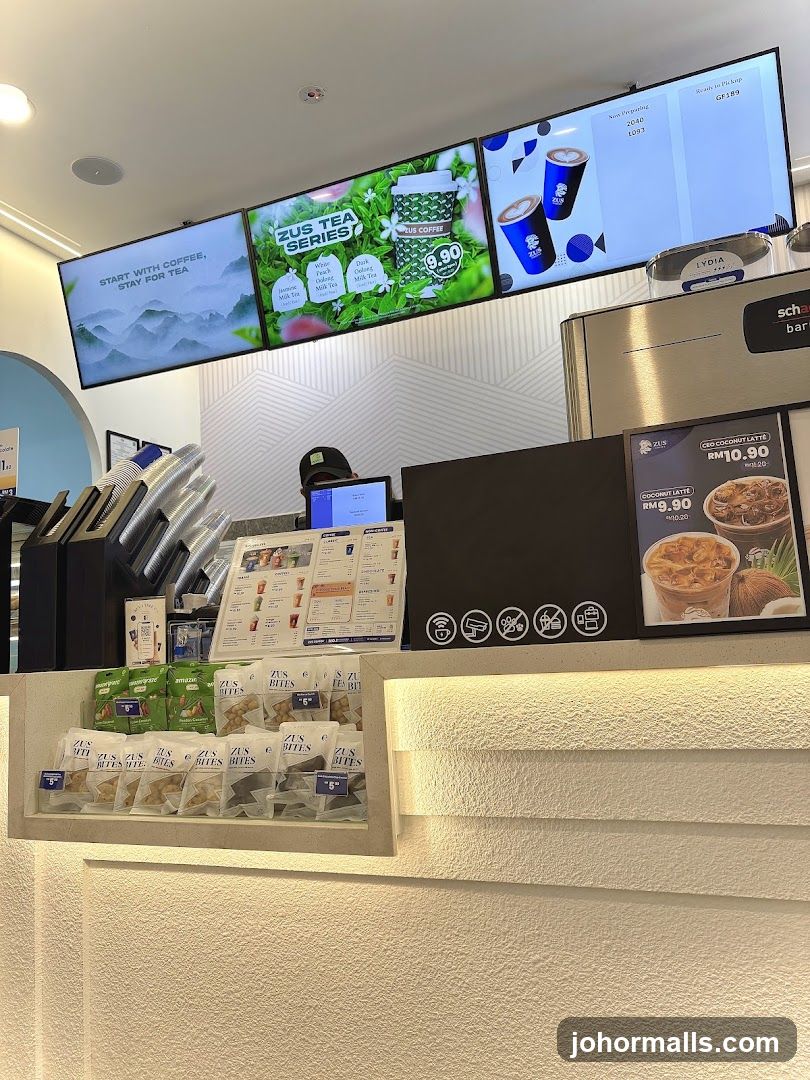 ZUS Coffee Counter