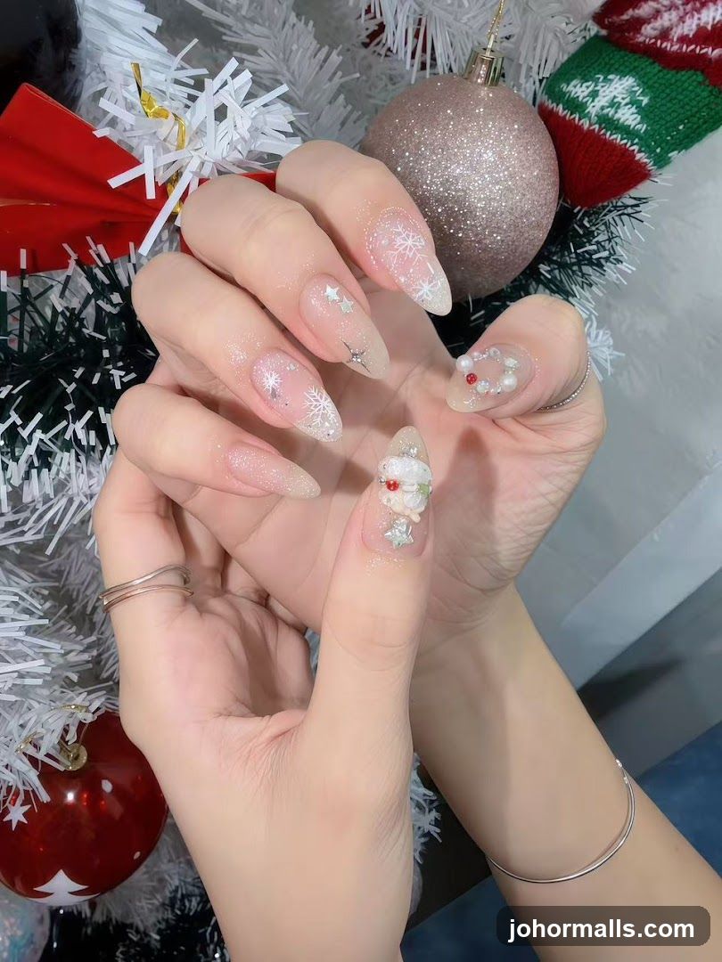 Christmas Themed Nails
