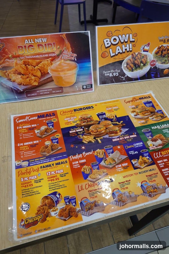 Restaurant Menu Promotional Posters
