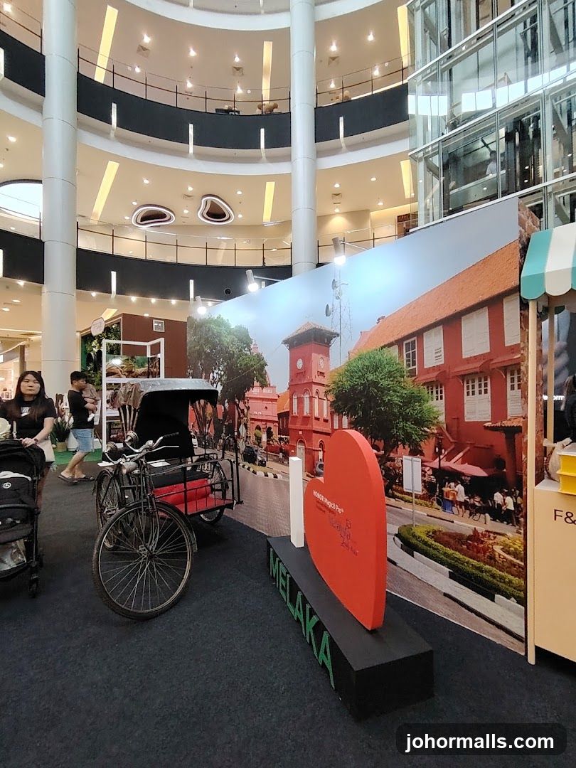 Melaka Promotion Display
