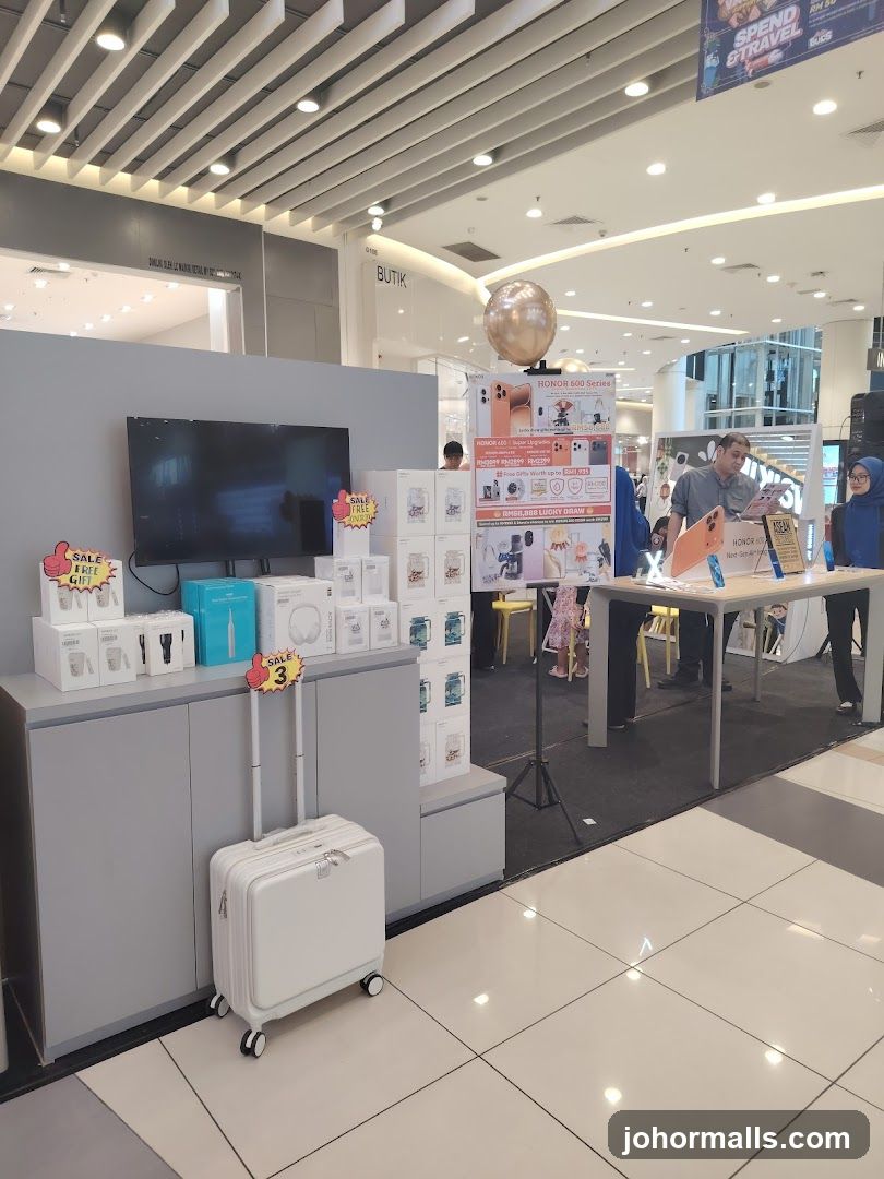 Retail Display in Mall