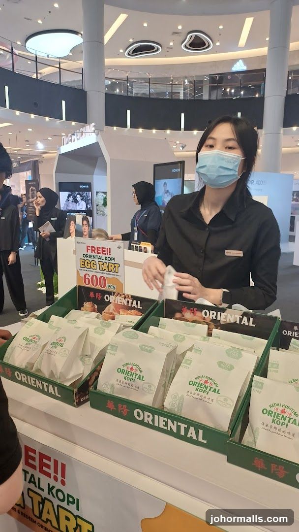 Oriental Kopi Stand in Mall