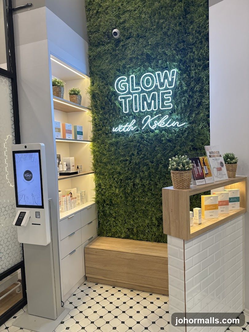 Skincare Store Interior
