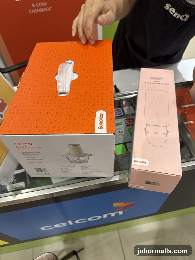 Food Processor and Vacuum Bottle Boxes