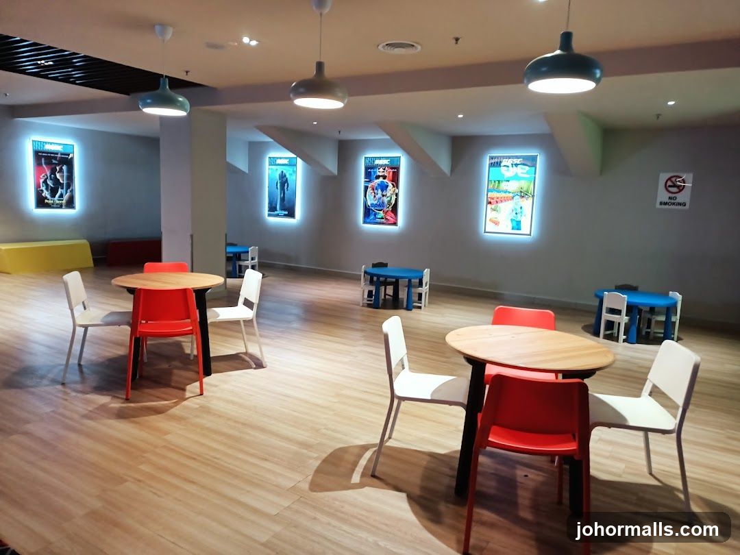 Seating Area with Movie Posters
