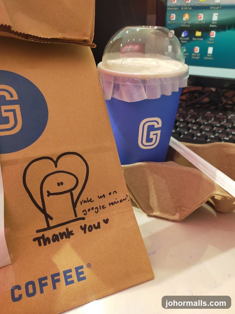 Coffee Bag and Drink