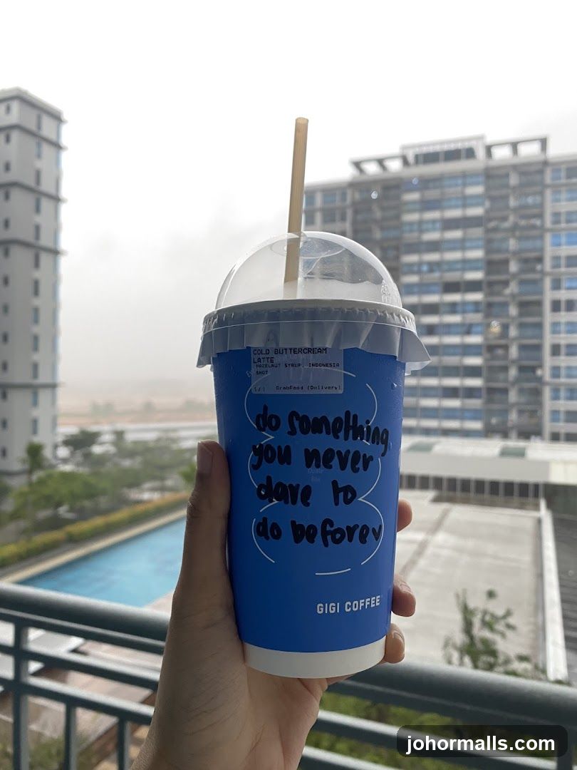 Coffee Cup with Inspirational Quote