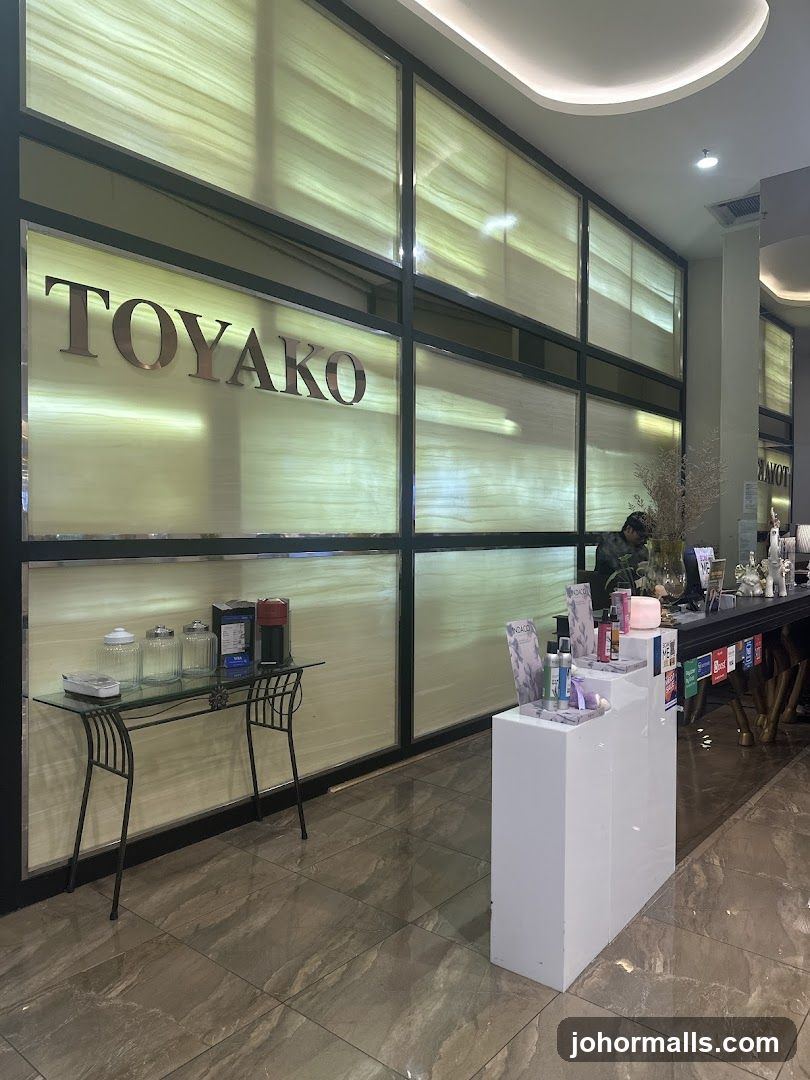 Interior of a store with the name TOYAKO
