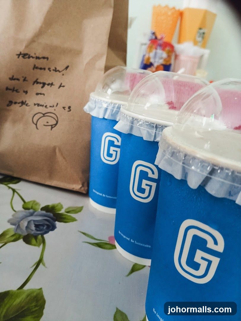 Beverages and Bag
