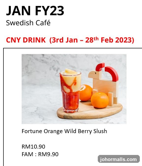 CNY Drink Promotion