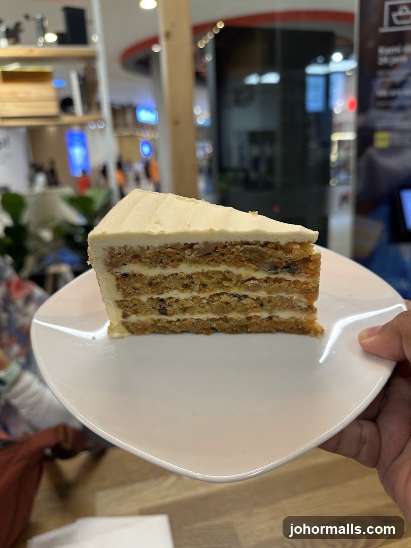 Slice of Carrot Cake