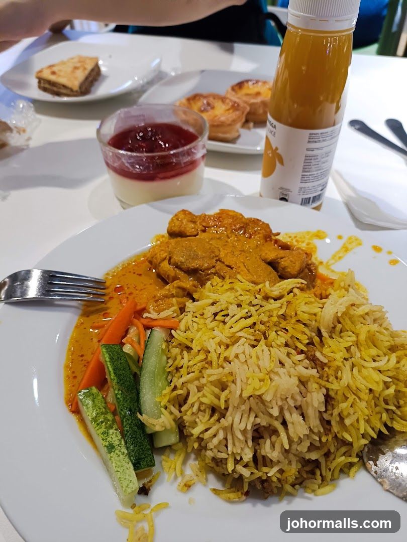 Meal with Rice and Curry