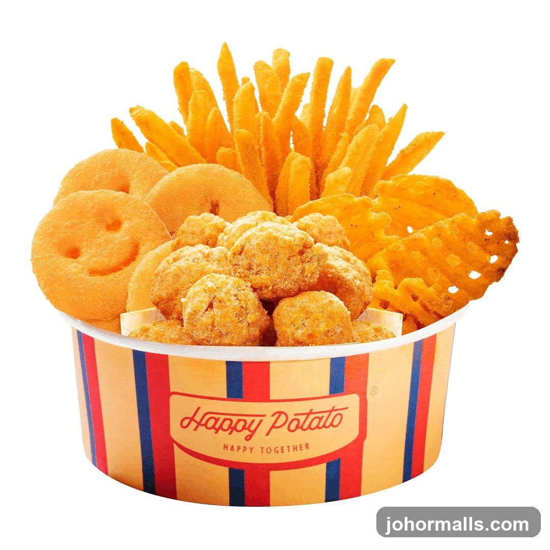 Happy Potato Snack Bucket
