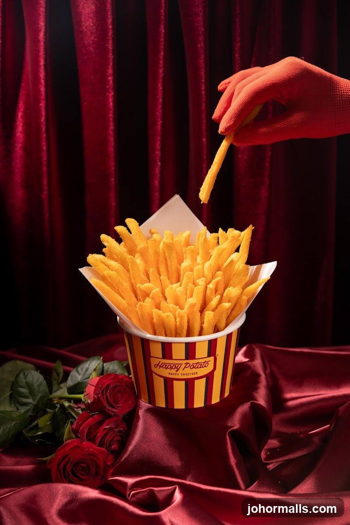 French Fries with Roses