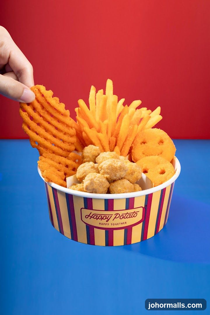 Happy Potato Snack Bucket