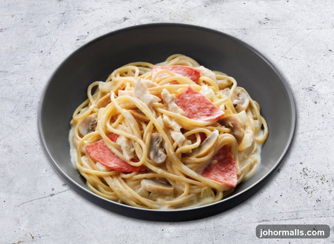 Spaghetti with Cream Sauce