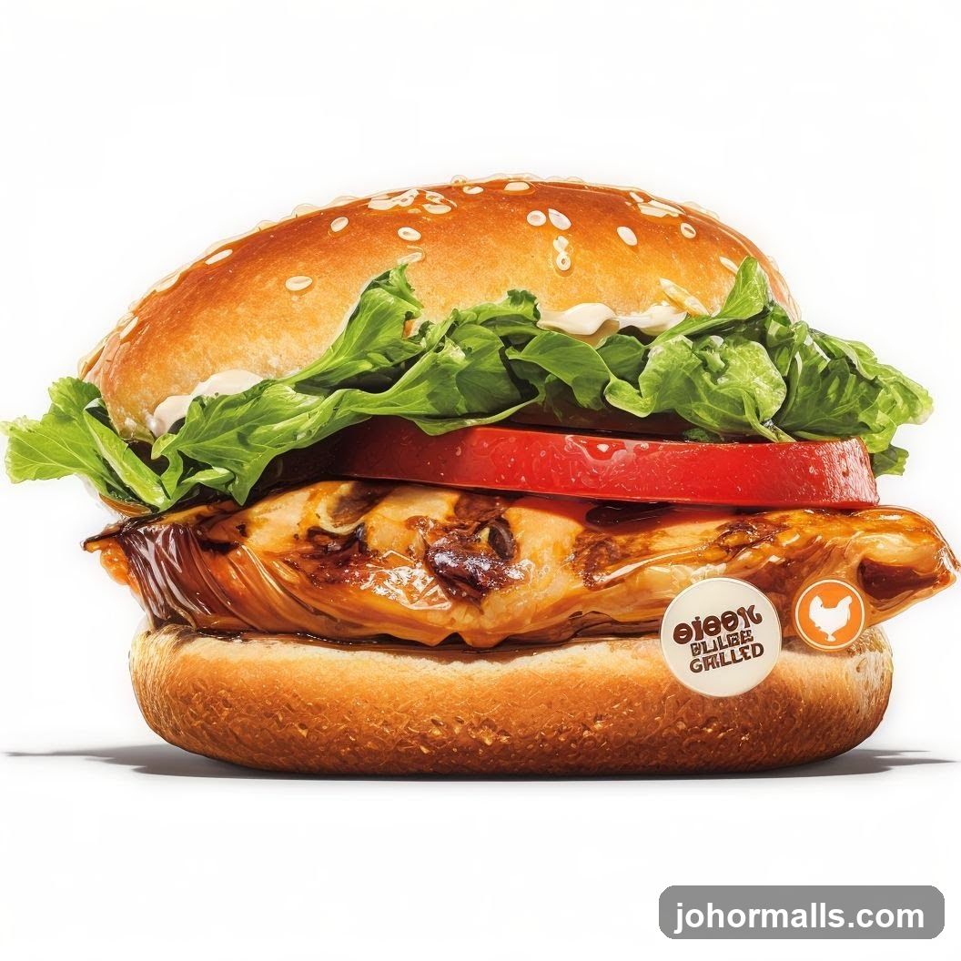 Grilled Chicken Burger
