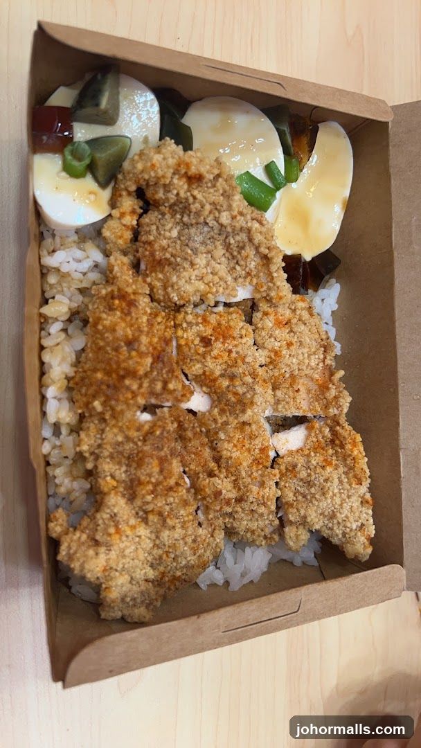 Fried Chicken Rice Box