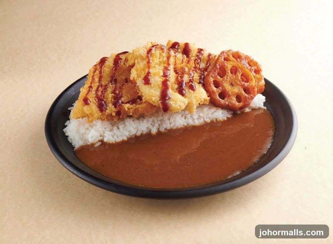 Curry Rice with Fried Toppings
