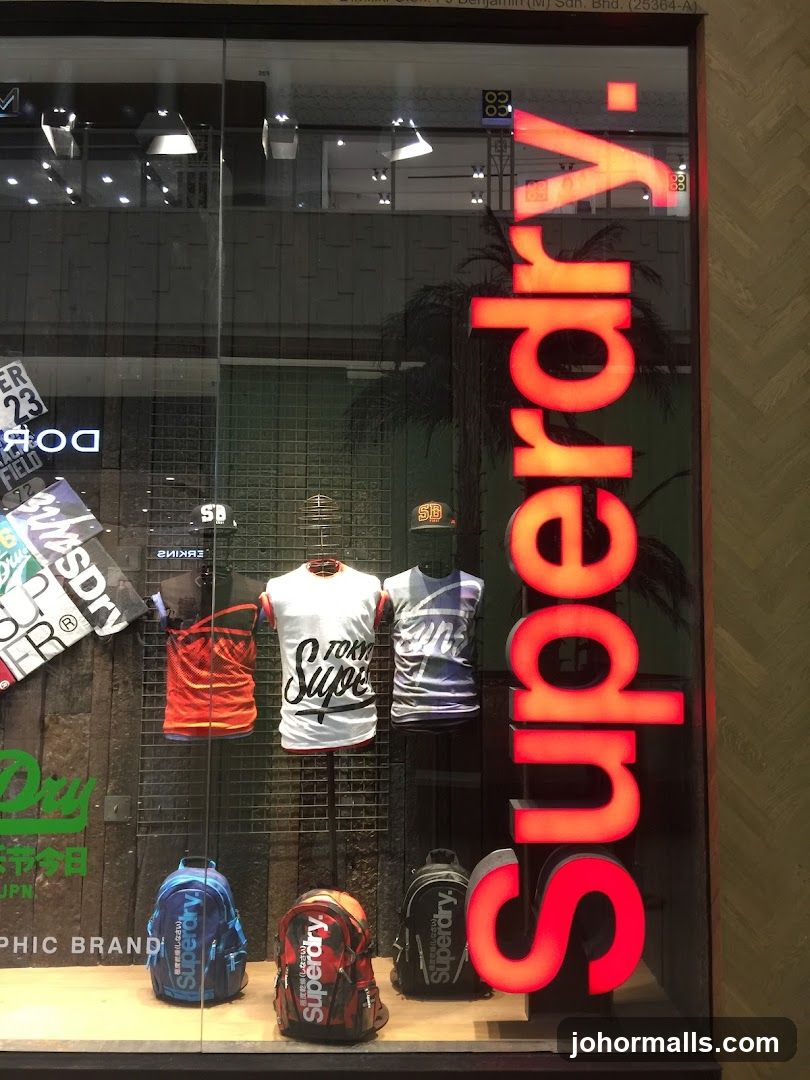 Superdry Storefront Display