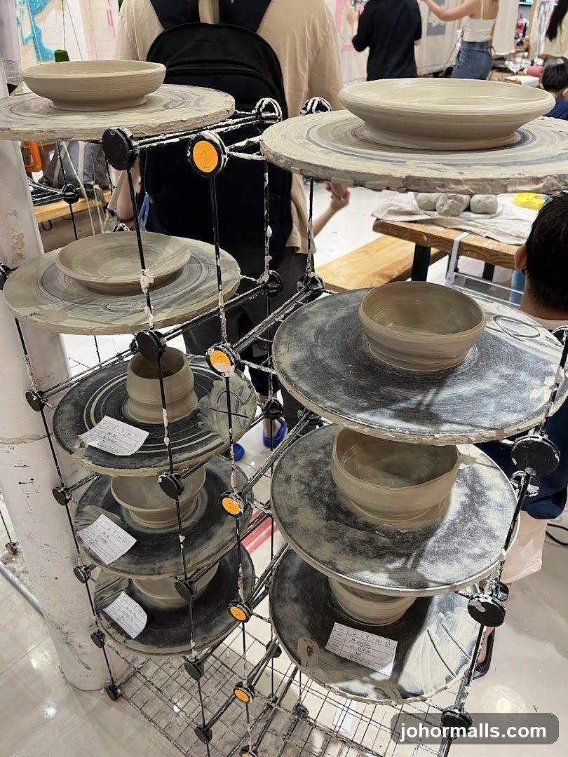 Pottery Display