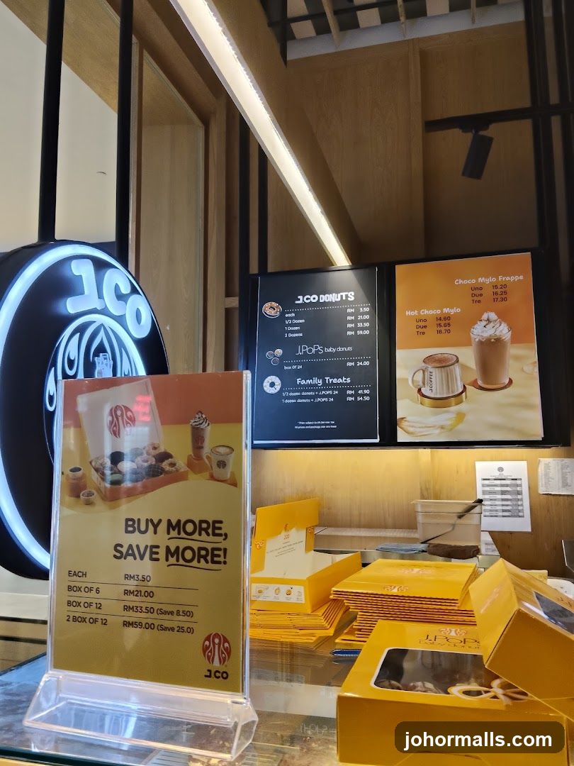 J.CO Donuts and Coffee Menu and Promotions