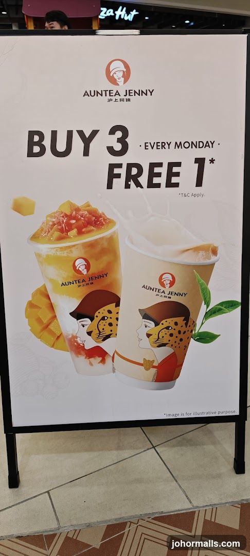 Auntea Jenny Buy 3 Free 1 Promotion