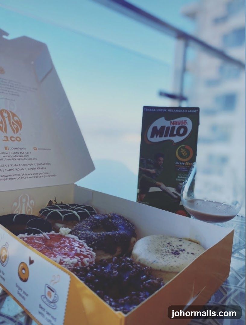 Donuts and Milo