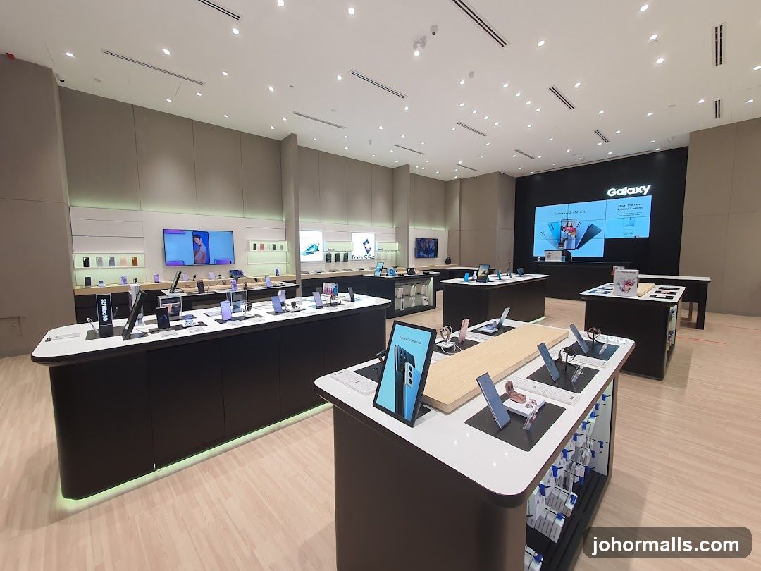 Samsung Galaxy Store Interior