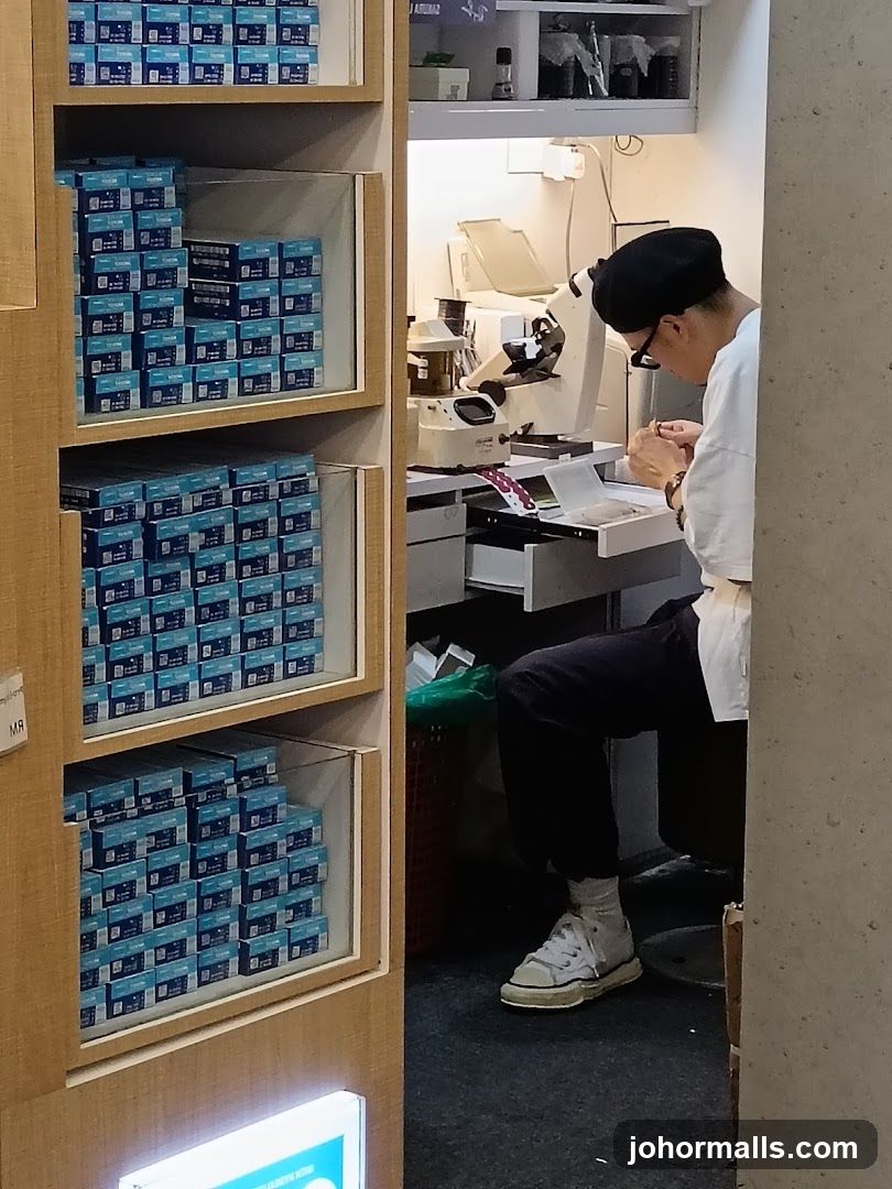 Optometry Shop Interior