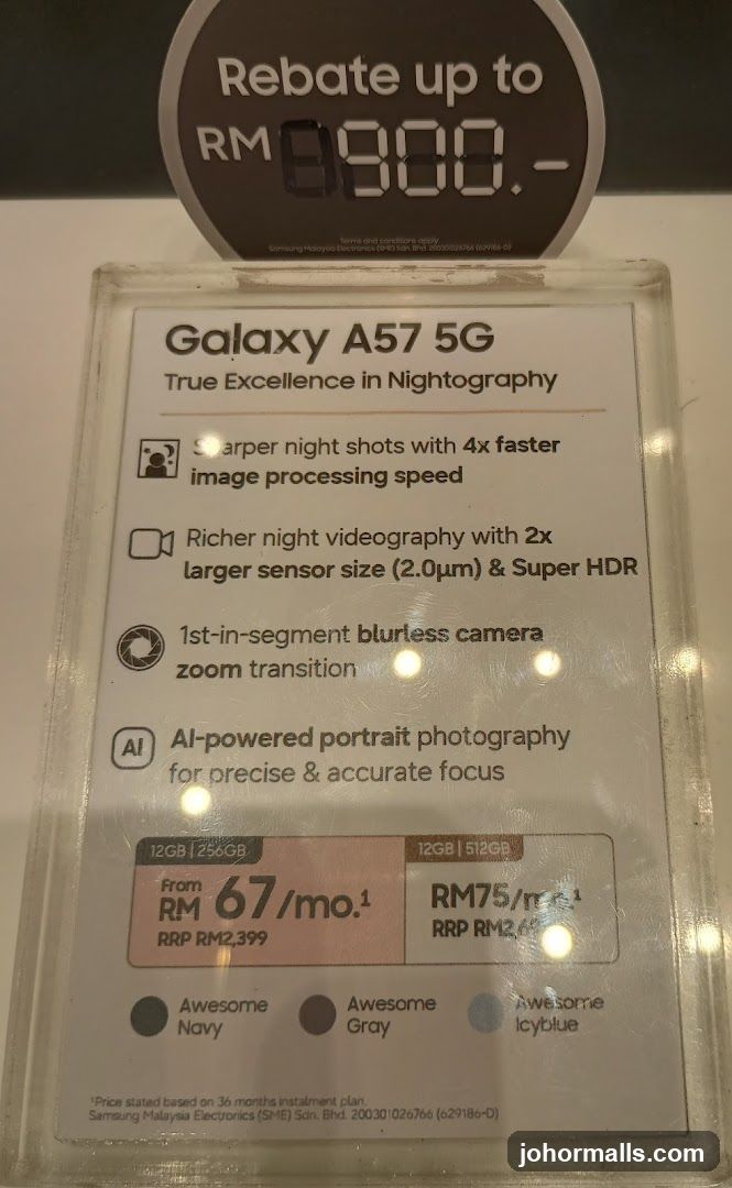 Samsung Galaxy A57 5G Promotion