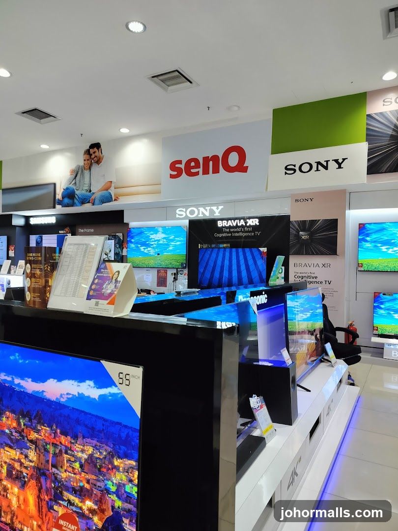 Electronics Store Display