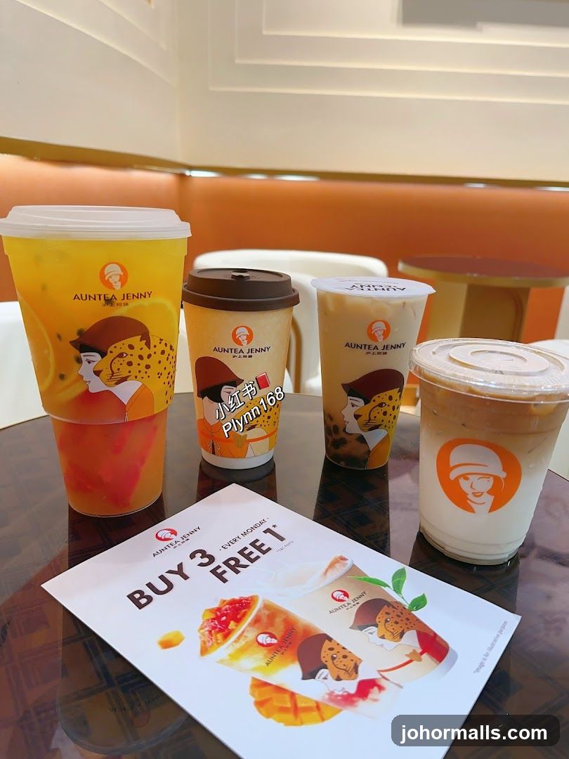 Auntea Jenny Drinks and Promotion