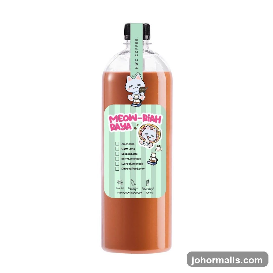 Meow-Riah Raya Drink Bottle