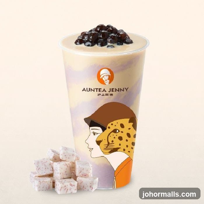 Taro Boba Smoothie