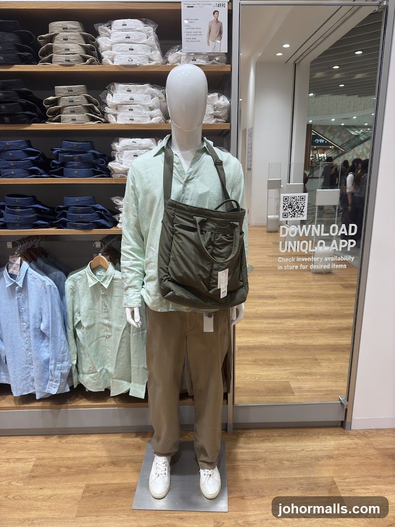Mannequin in store display