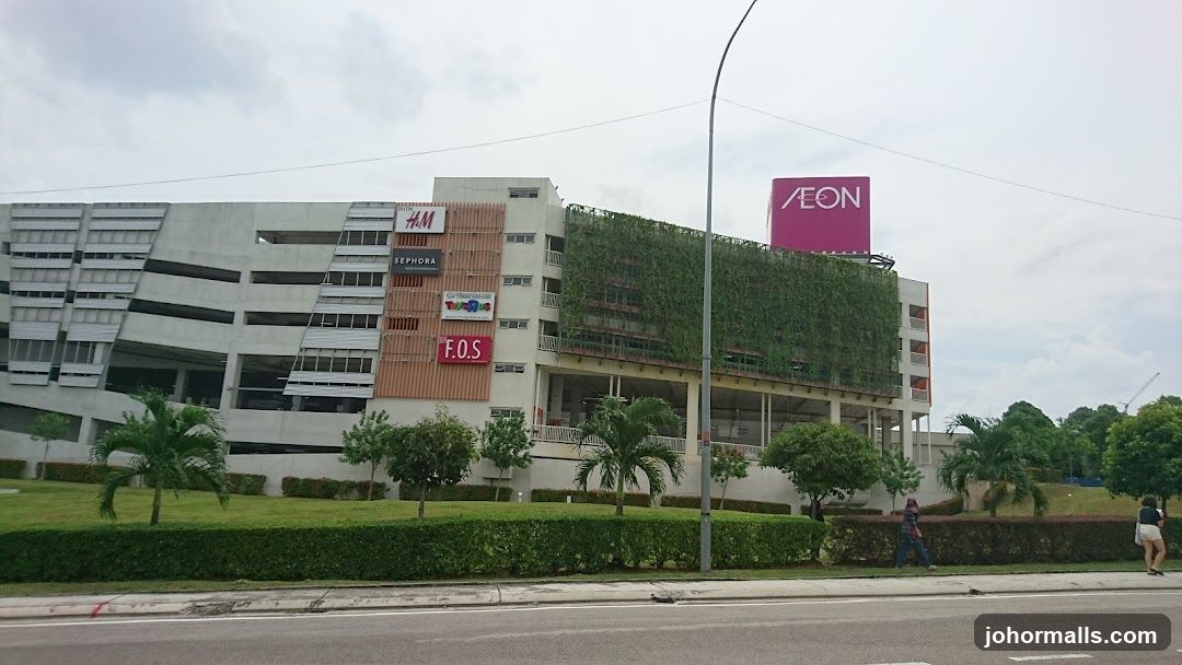 AEON Mall with various retail stores