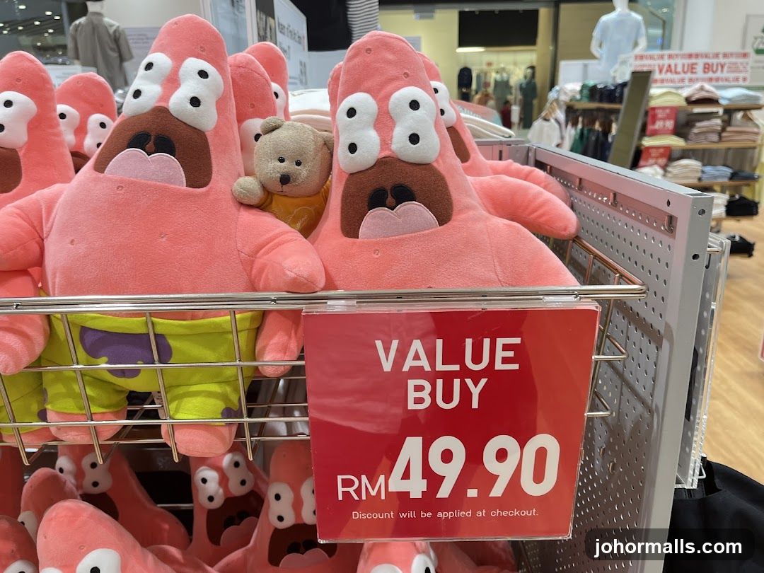 Plush Toys on Display
